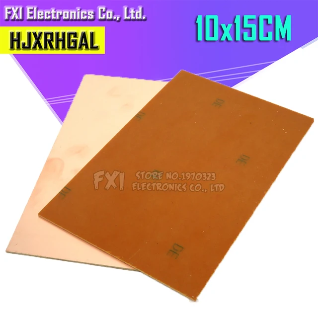1pcs FR4 PCB  10x15cm 10*15 Single Side Copper Clad plate DIY PCB Kit Laminate Circuit Board  igmopnrq