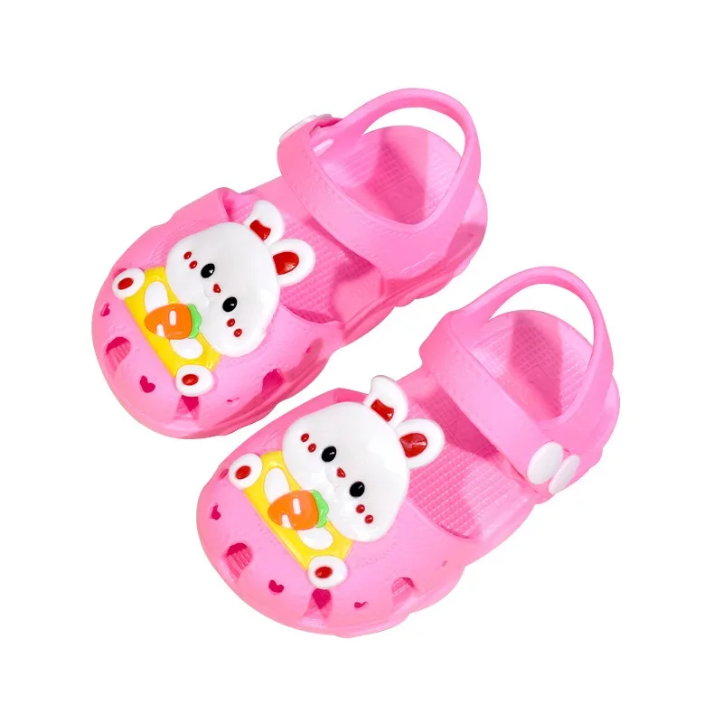 Cartoon Child Sandals Summer Anti Slip Boy Beach Shoe Infant Toddler Walking Shoe Soft Sole Girl Baby Shoes