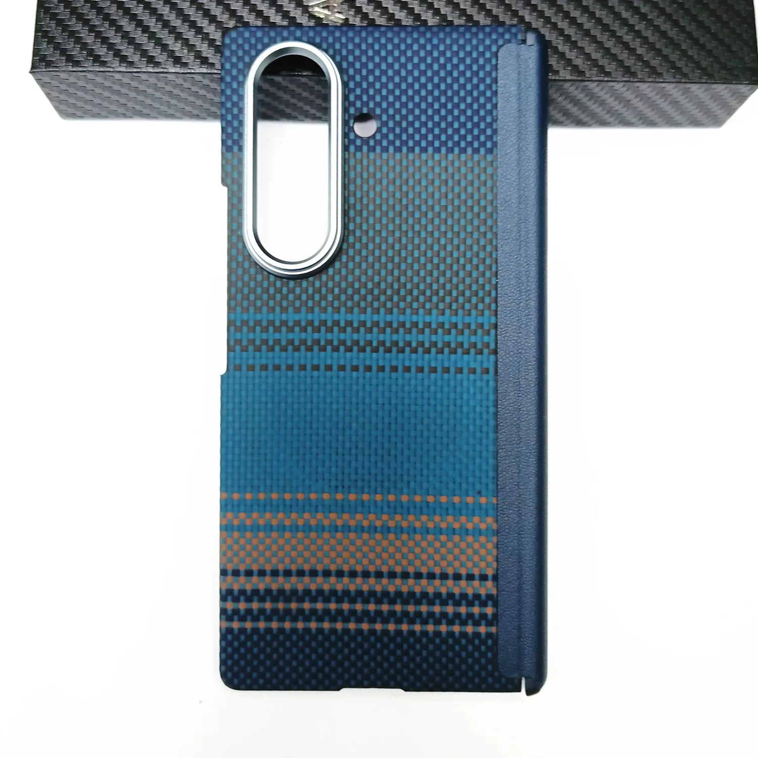 Slim Real Genuine Aramid Carbon Fiber Shockproof Case with MagSafe Compatibility