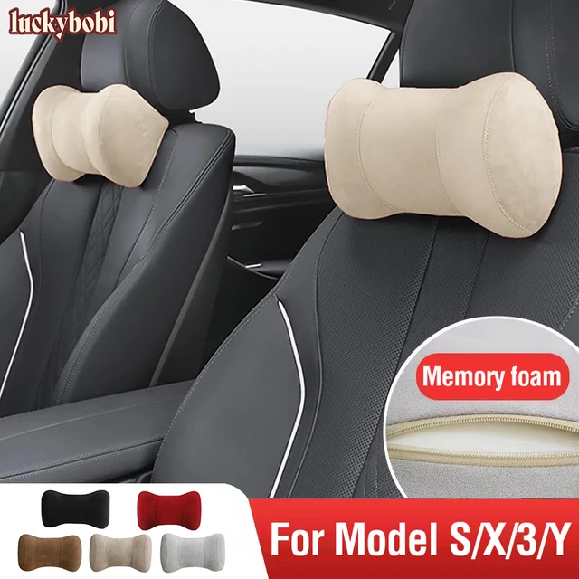 Car Headrest Neck Pillow Fits for Tesla Model 3 / Y