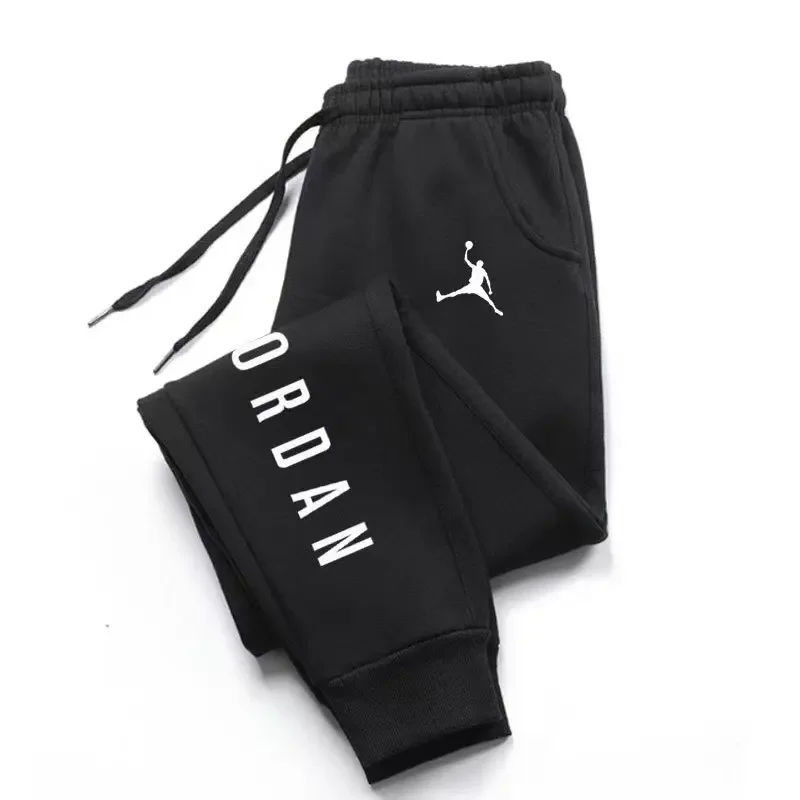 

Cotton men's sports pants, casual wear, easy to use, fashion brand, autumn/winter, 2023
