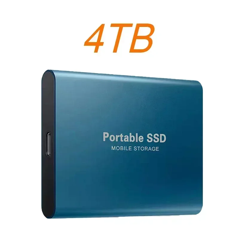 External Hard Drive Portable 1TB/4TB USB 3.1 Type-C