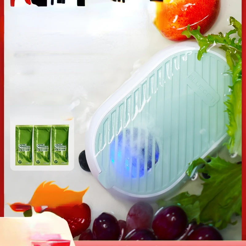 Fruit and vegetable washing machine, food purifier, household wireless portable sterilization, pesticide residue washing machine