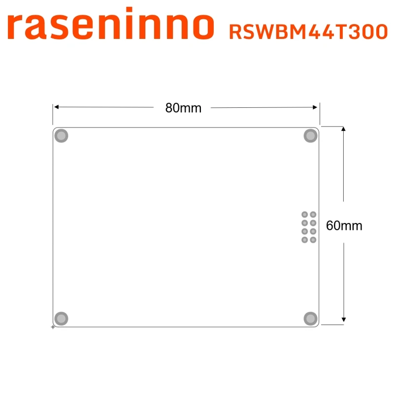 라세닌노 객체 감지 센서 모듈 RSWBM44T300 4D ROS 드라이버 로봇 공학 회피 트래커 ADAS 지능형 운전 자동차 차량