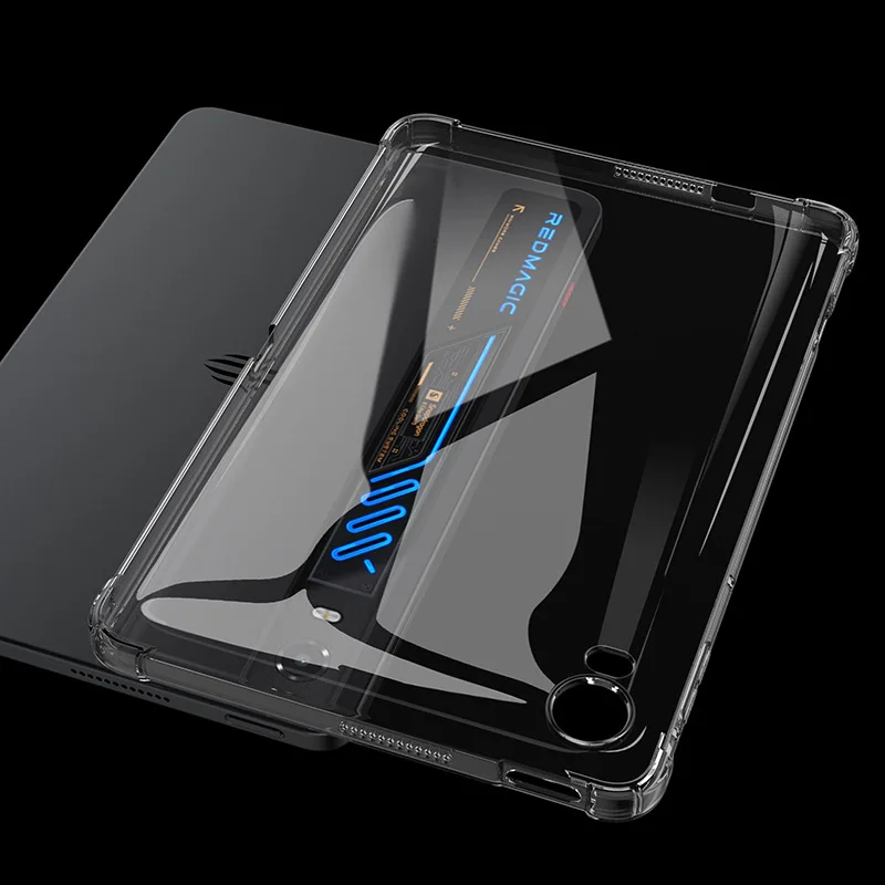 Slim Shockproof Clear TPU Back Cover with Airbag Protection