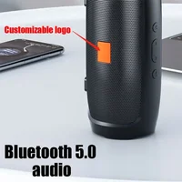 Portable Subwoofer Bluetooth Speakers Outdoor Stereo Surround Waterproof Loudspeaker Wireless Sound Box Support FM Radio TF Card - Image 3