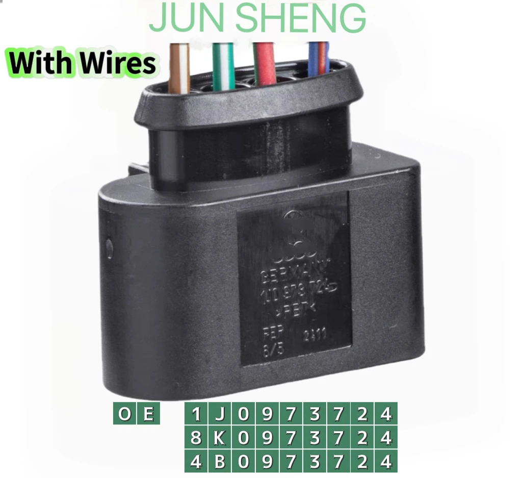High Voltage Ignition Coil Plug 1J0973724 8K0973724 4B0973724 For Audi A6 Passat b5 Lingyu POLO Bora Sagitar Magotan Tiguan