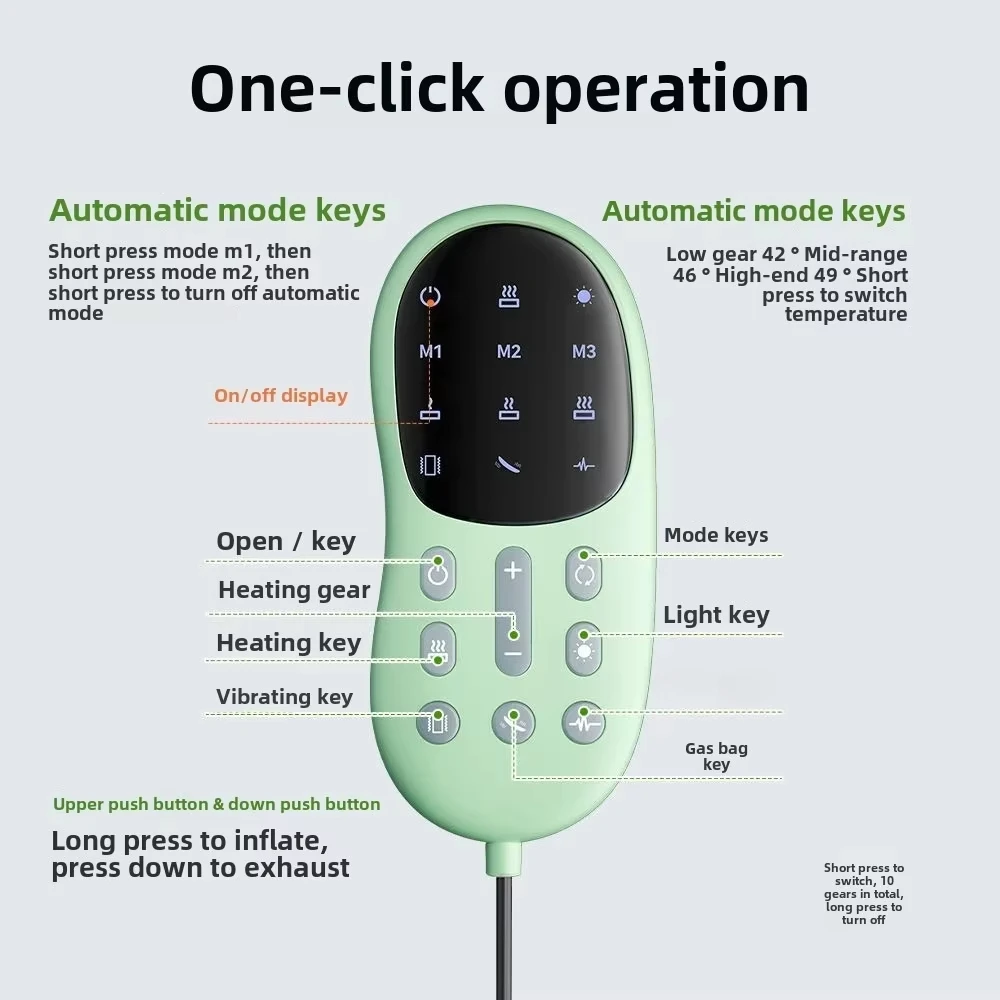 Electric Lumbar Traction Massager Adjustable Vibration Waist Spine Support Back Massage Machine Waist Masajeador