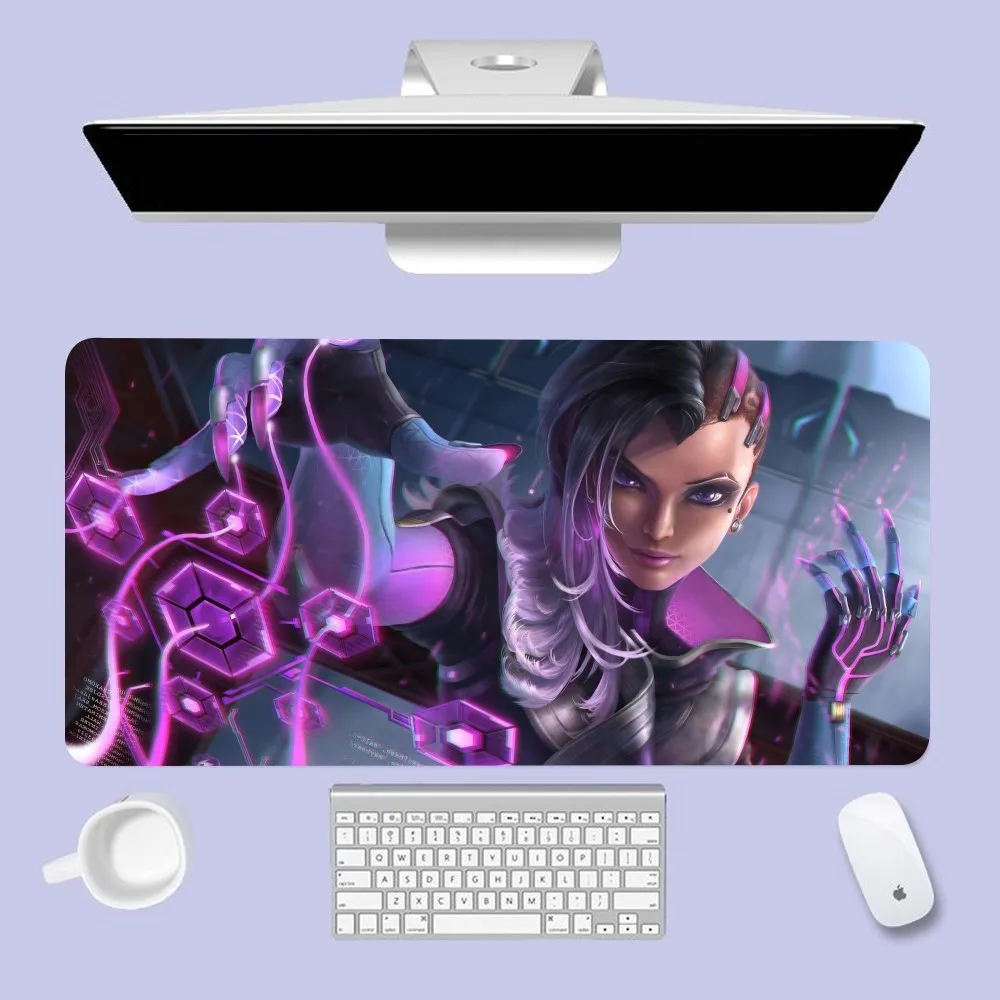 

S-Sombraes Mousepad XXL Mousepad Computer Laptop Keyboard Pad Gaming Accessories Desk Mats 400x900x5mm