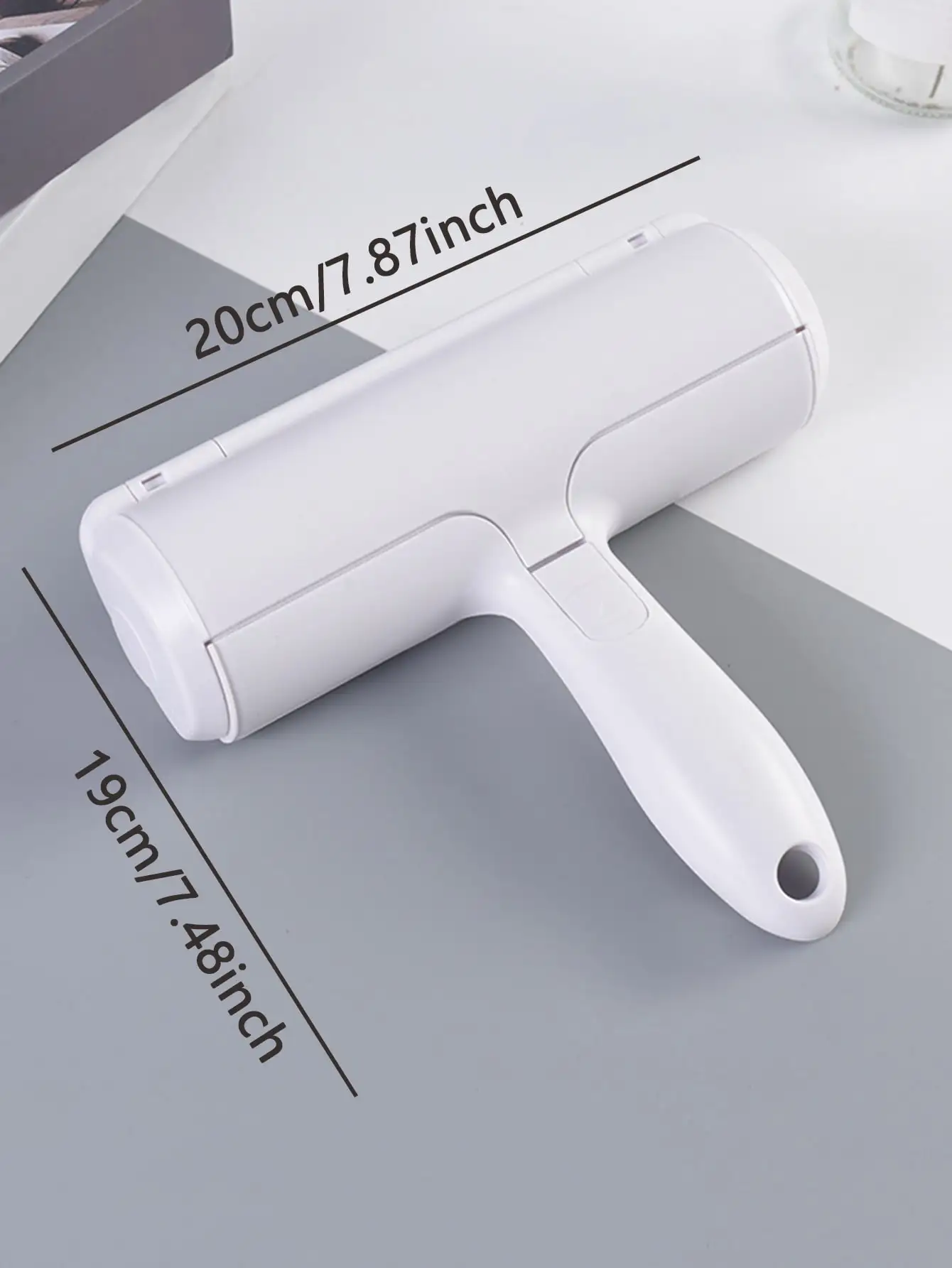Pet Hair Roller Remover Lint Brush 2-Way Dog Cat Comb Tool