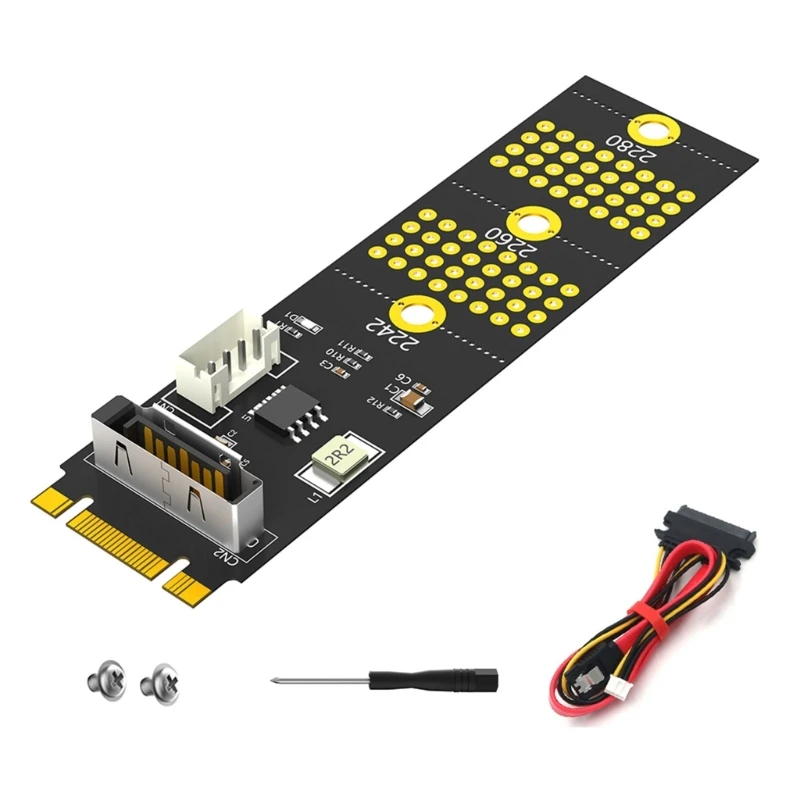 

Flexible Connectivities 2 Key to SATA2.5 Card for Computer Enthusiasts