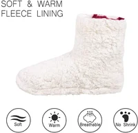 Home Slippers Boots Womens Winter Warm Indoor Christmas Elk Fur Contton Plush Anti Skid Non Slip Soft Deer Female Floor Shoes 5