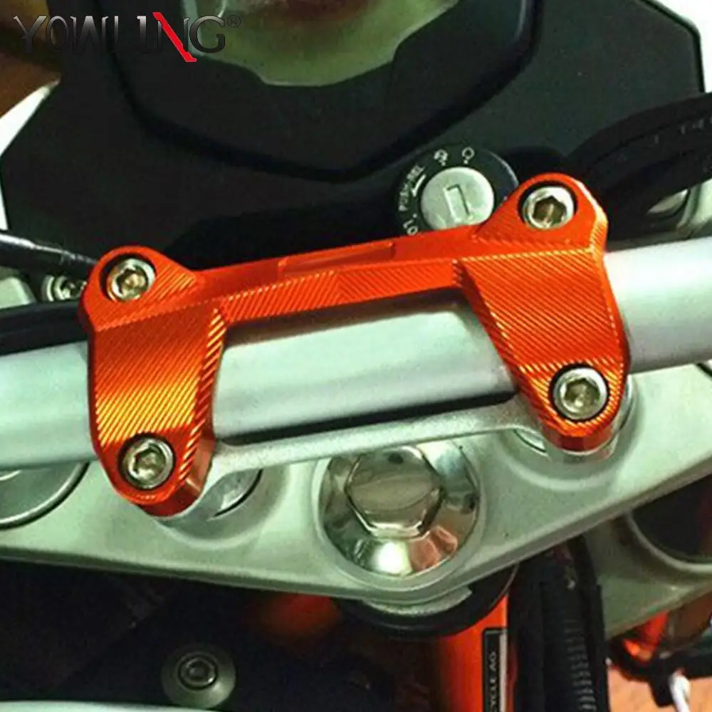 

Motorcycle Aluminum Handlebar Riser Mount Clamp Top Cover For 125 200 390 DUKE 200DUKE 390DUKE 125DUKE 2006-2023