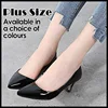 New Women Pumps Classic Sexy Pointed Toes 5cm Low Med Kitten High Heels Spring Brand Design Black Dress Wedding Shoes Large Size 5