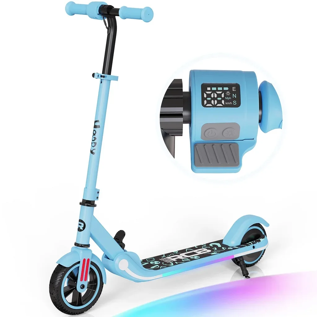 

RCB EU UK Warehouse Stock Electric Scooter for Kids 150W 21.6V Lithium-ion Battery 3 Speeds Adjustable for Children Gift custom