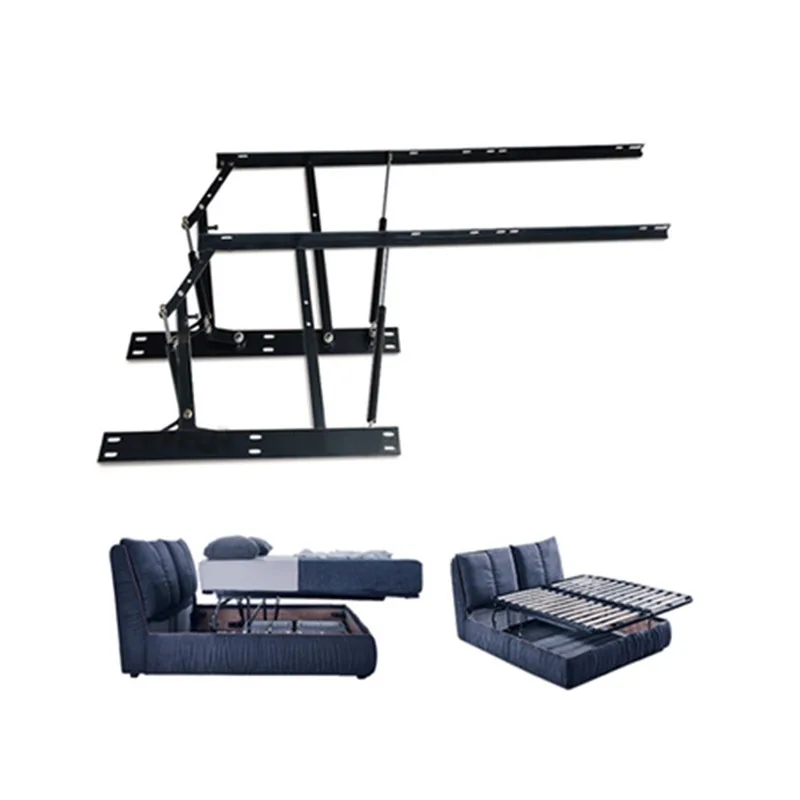 Lifting bed Hydraulic piston bed Lifting frame Gas spring Hydraulic mechanism lifting bed hydraulic mechanism