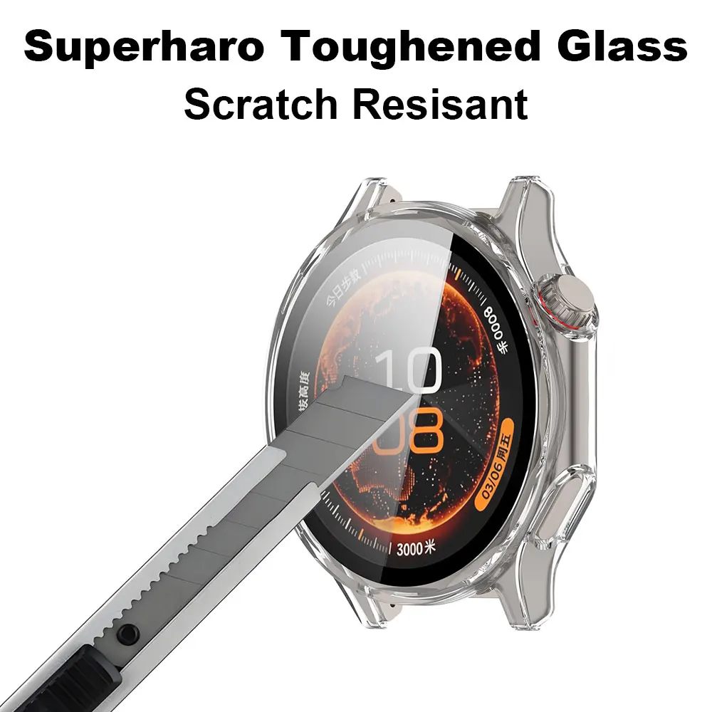 Premium Tempered Glass Case with Full Cover Protection