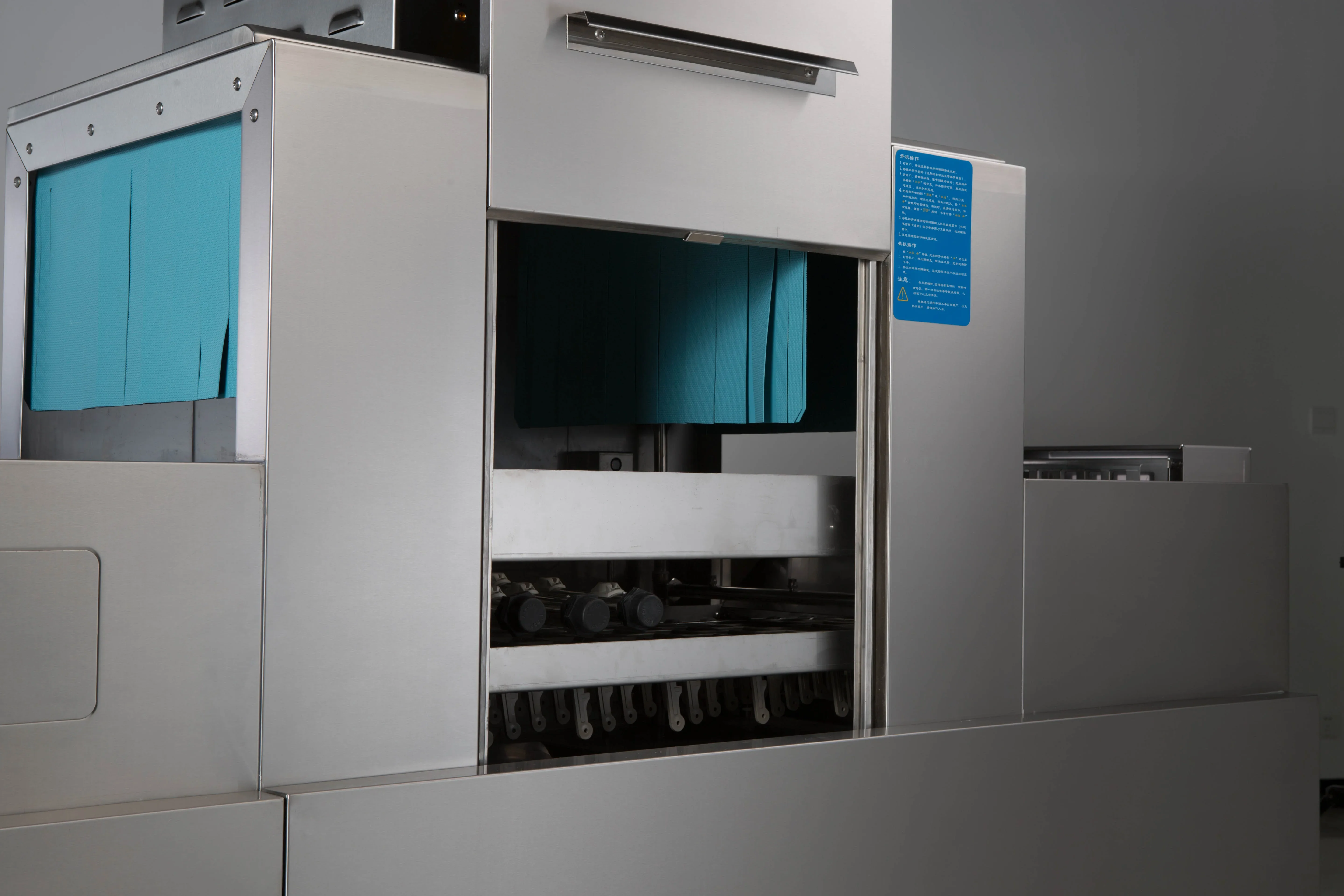 New Commercial Stainless Dishwasher Machine Full Set Kitchen Equipment for Restaurants at Prices 3