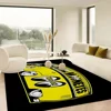 Mooneyes Print Floor Mat INS Style Soft Bedroom Floor House Laundry Room Mat Anti-skid Bedside Area Rugs 4
