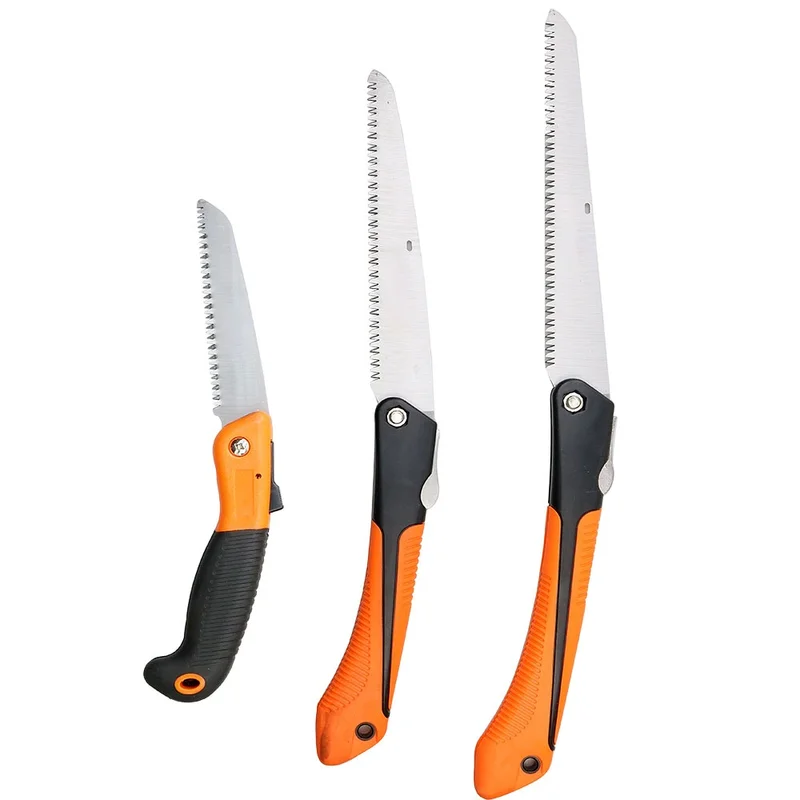 Folding Saw 6" 8" 10" Cutting Hand Mini Saw TPR Handle Collapsible Saw Wood