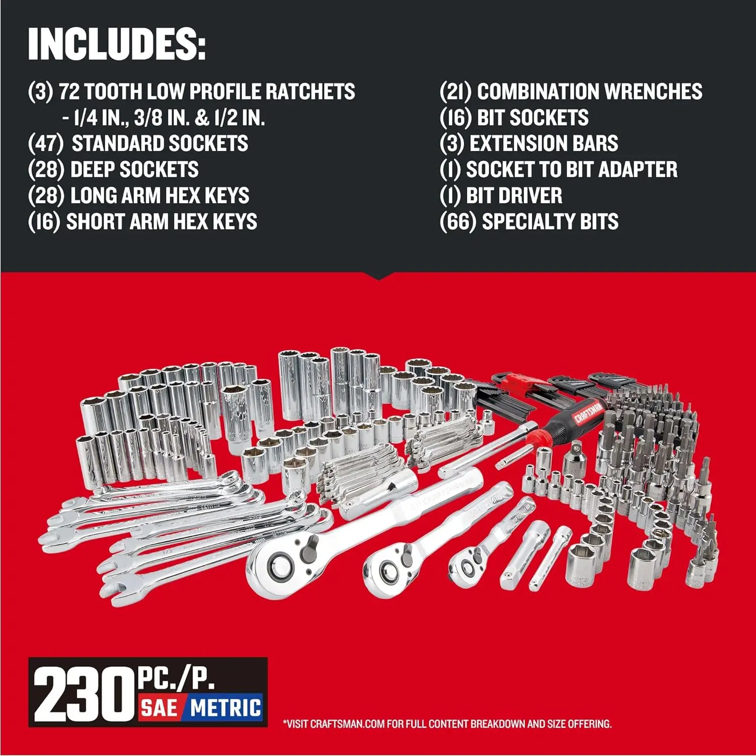 The universal tool kit gathers all your daily tools together a flexible storage system Mechanics Tool Set 2