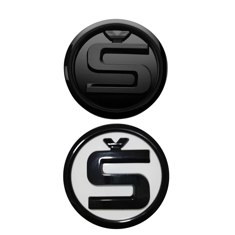 Per Skoda Superb Octavia Kamiq Kodiaq Fabia Enyaq Yeti Skoda Sticker Car Engine Grille Hood Logo Sticker Posteriore Tronco Adesivo