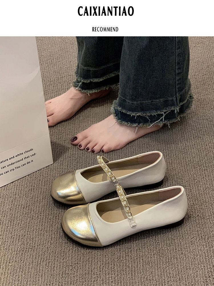 

Туфли женские повседневные с круглым носком, Мокасины, удобная обувь для отдыха, разные цвета, осень-лето