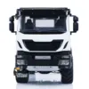 4x4 RC Hydraulic 1/14 Metal RC Dumper Trucks Controlled Tipper Dump Cars Model Light Sound Painted Finished Vehicle Toy TH23187 4