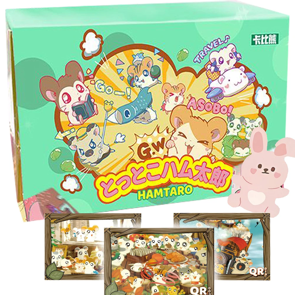 

Cartoon Cute Hamtaro Collection Cards Anime Protagonist Unique Character Single Player Card 23rd Anniversary Edition Kids Gifts