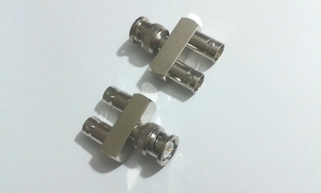 Переходник BNC Male-2 Double Female Y grain | Безопасность и защита