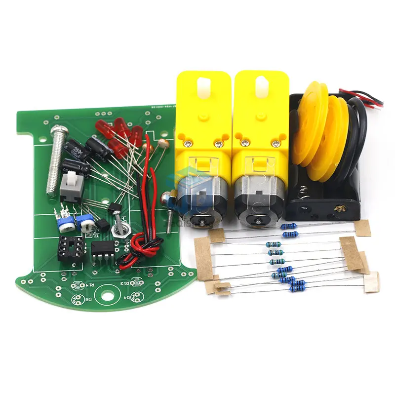 D2-1 DIY Kit Intelligent Tracking Smart Car Parts Electronic Manufacture DIY  Electronic Automobile - RobotShop