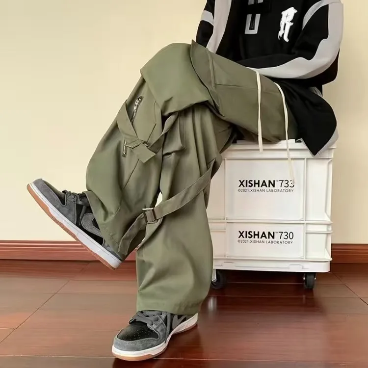 

Men's Black Pants Hip Hop Streetwear Fashion Jogger Harem Trousers Man Casual Sweatpants Male Pants Big Size 5XL