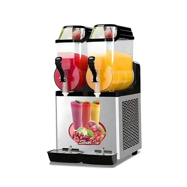 Hot Sale Commercial Large Capacity 45L 3Tanks Slush Machine/ Electric Fully Automatic Slushie Machine 3