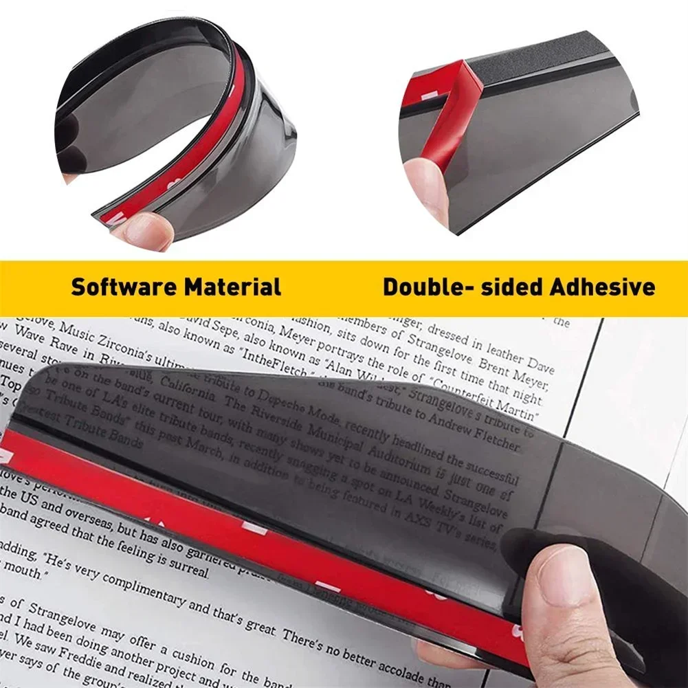 Rearview Mirror Rain Shield 2pcs Rear View Side Mirror Rain Board Eyebrow Guard Sun Visor Shade Shield Car Exterior Accessories Car Styling