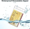 10/1PCS Waterproof Transparent Card Holder Plastic Card id Holders Case To Protect Credit Cards Card Protector Card Holder 3