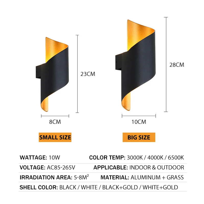 Twist Waterproof Wall Light