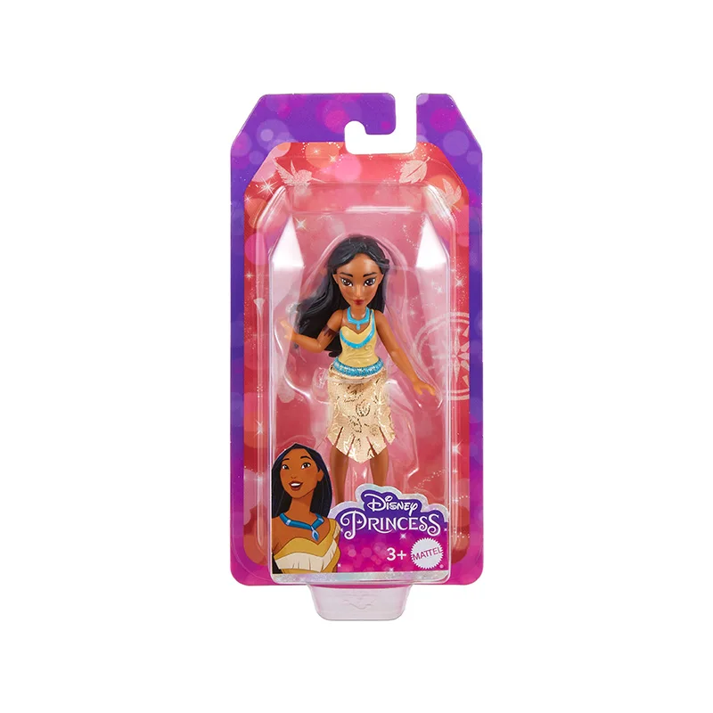 thumbnail image 1 of Colección de minimuñecas de princesas de Disney, serie de películas clásicas, figuras de anime, modelo de juguete, regalo para niñas, muñecas periféricas de anime Kuromi, 1 of 5