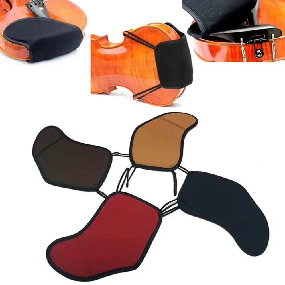 Cotton Violin Chin Shoulder Rest Pad Sponge Cushion Accessories Soft Violin Fiddle Cover for 1/8 1/32 1/4 1/2 3/4 /4/4