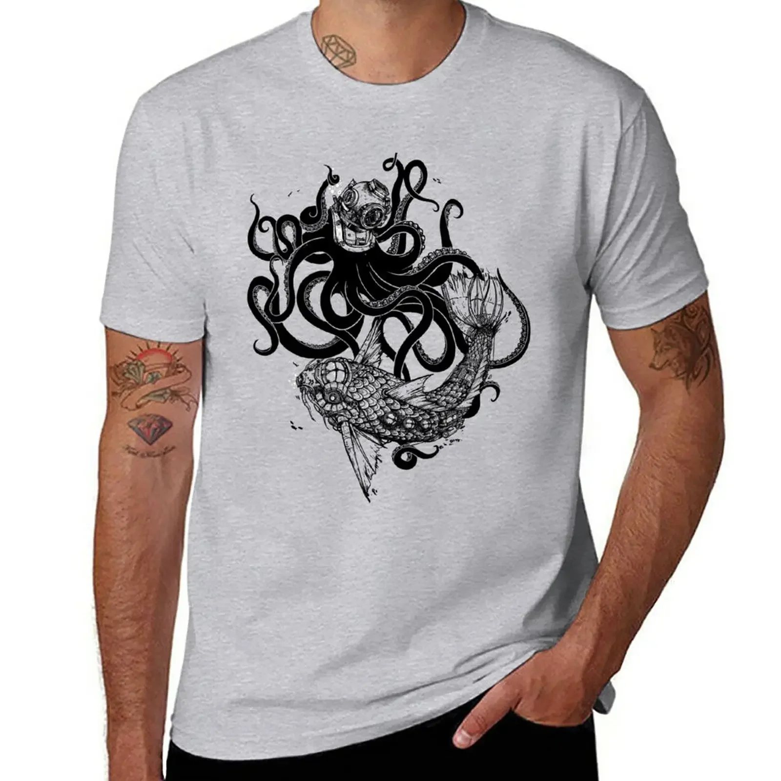 

Into the Abyss T-Shirt Blouse hippie clothes graphics black t-shirts for men