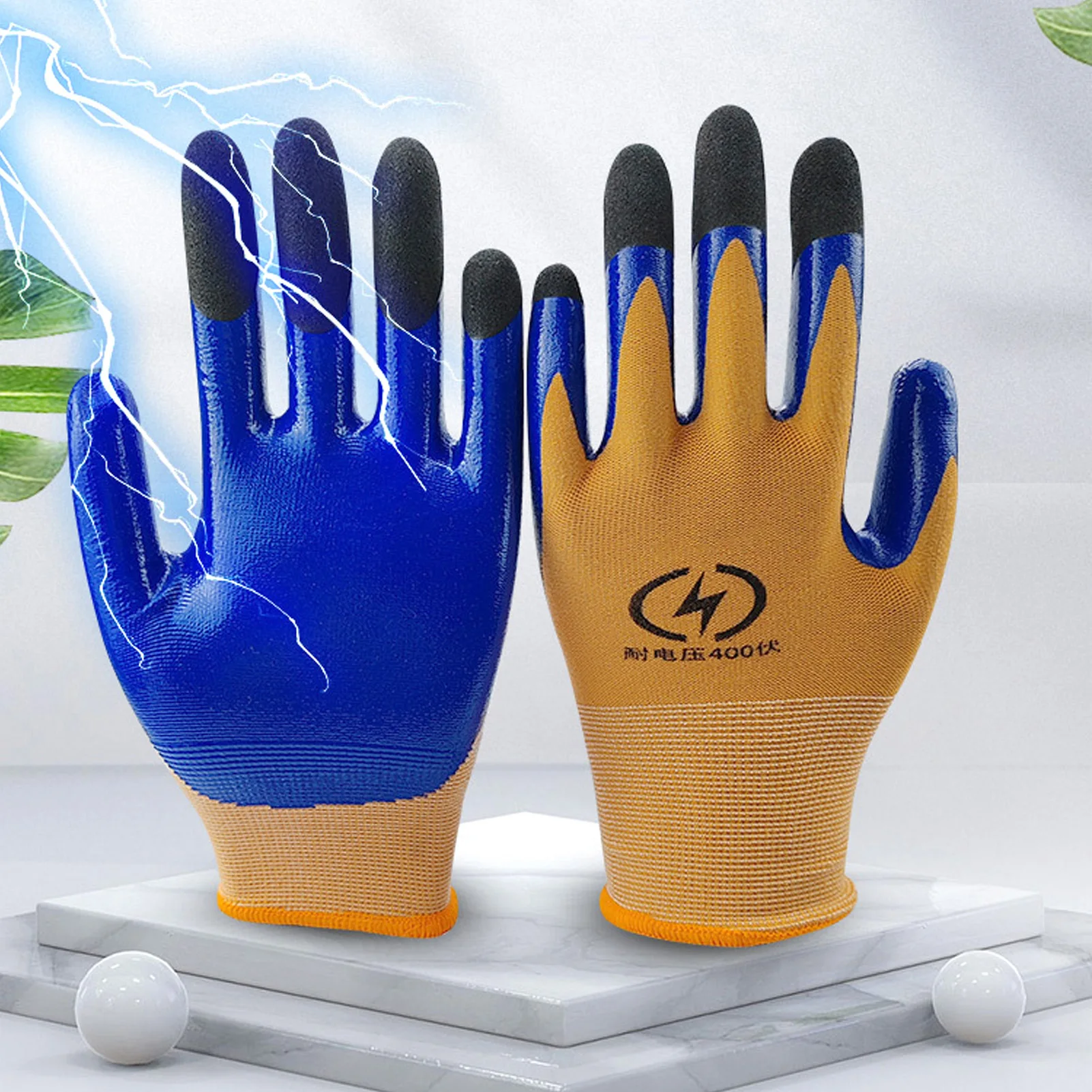 Electrical Safety Gloves Ultra Thin Flame Retardant Versatile Touchscreen Electrical Insulated Gloves 400V for Instrumentation protective gloves insulating gloves flame retardant gloves