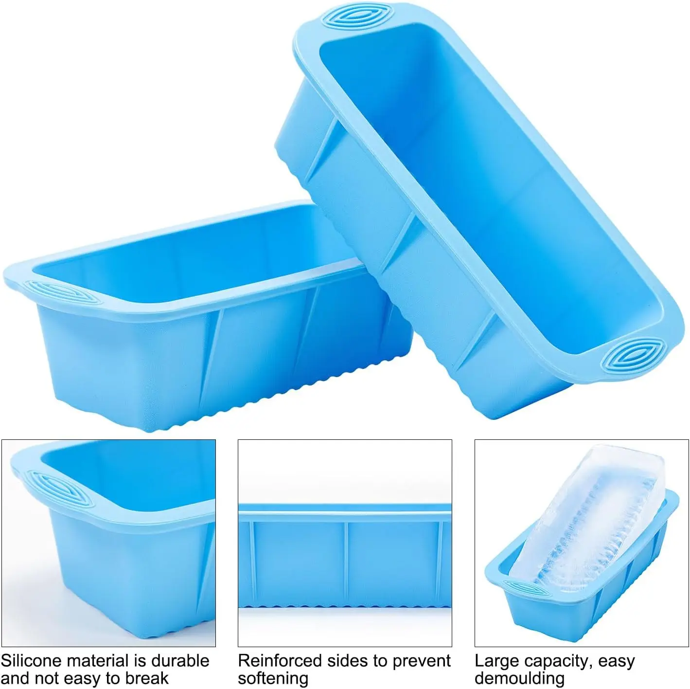 Extra Large Ice Cube Molds for Ice Baths, Single Pack 9.4 lb Large Cube Molds, Silicone Bath Accessories Chillers for Co