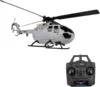 C186 Remote Control Helicopter Single Propeller Without Ailerons 6-axis Gyro Stabilization Airplane Altitude Hold Girls Adults 1