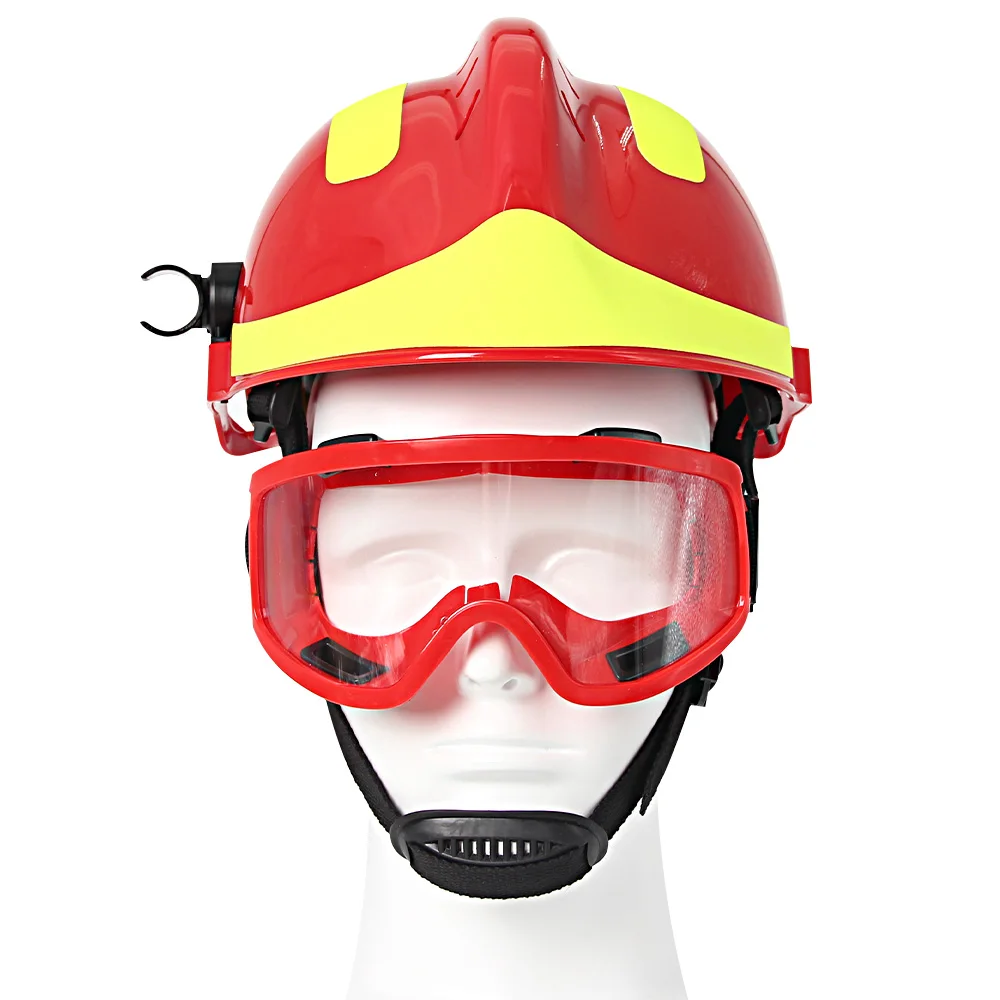 Emergency Rescue Helmet Fire Fighter Reflective Safety Helmets w