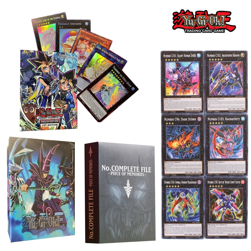 

Yu Gi Oh Carton Full Plain Silver Flash English Version Blue Eyes White Dragon Dark Archmage Collection Card ATEM Ryou Bakura