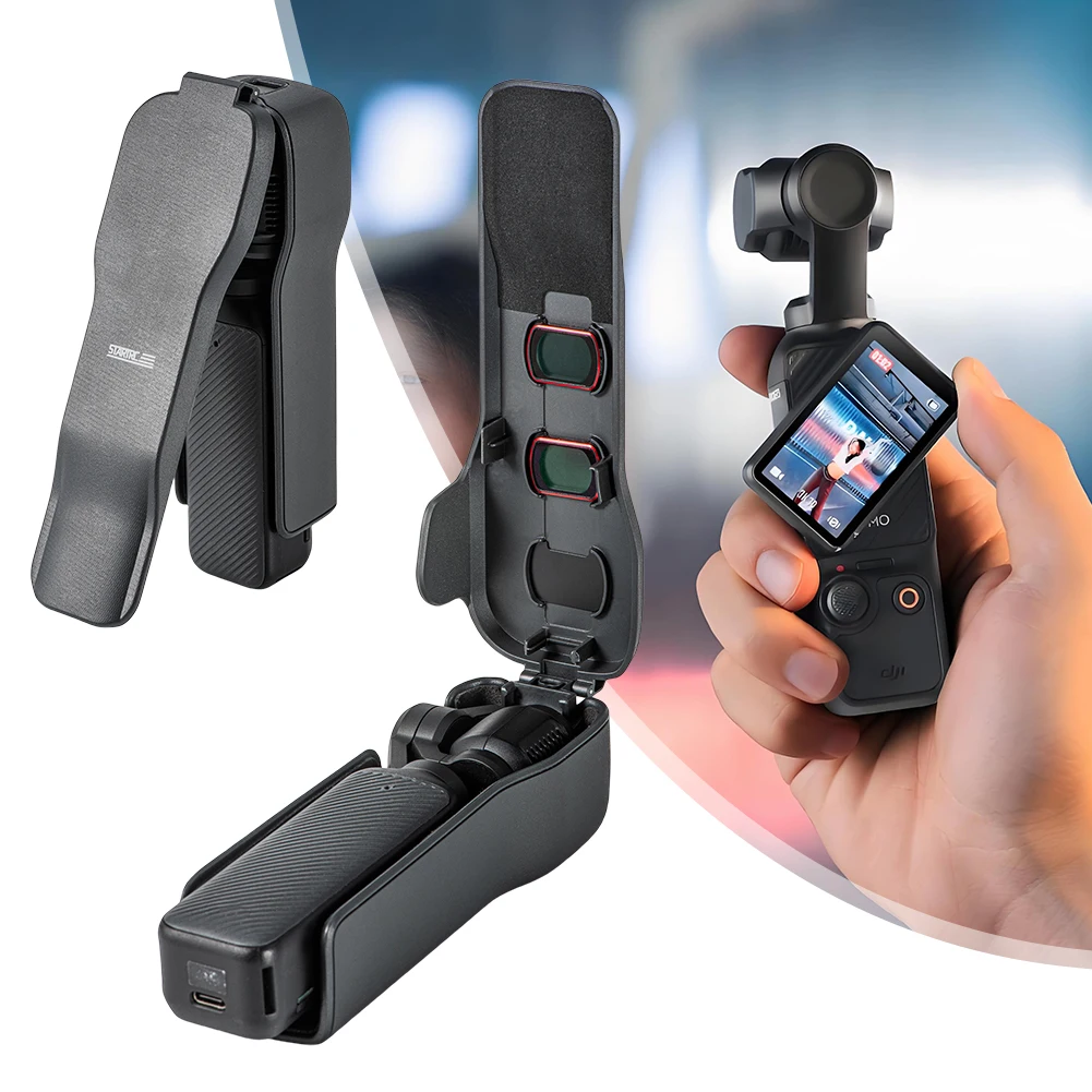 Description Picture 4 of itemCarrying Case Drop Resistant Portable Protective Shell Shockproof Body Bag with Lanyard for DJI Osmo Pocket 3 Camera Accessories