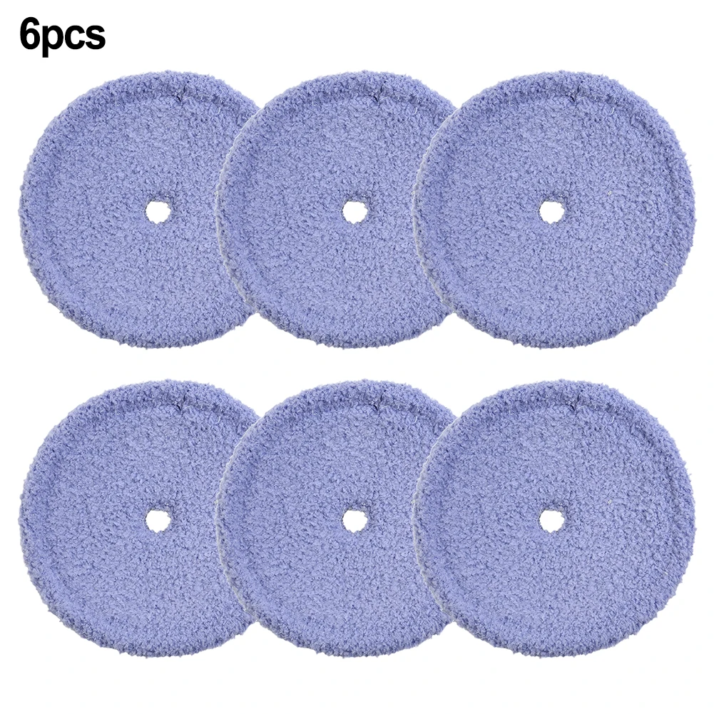 4/6Pcs Washable Mopping Cloth Set For EVERYBOT Edge RS700 RS500 Robot Mother Yarn And Microfiber Mop Pad Household Clenaing Tool 4