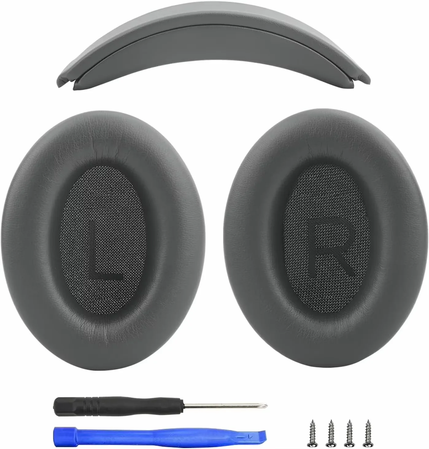 Premium Replacement Ear Cushions - Soft Protein Leather Earpads