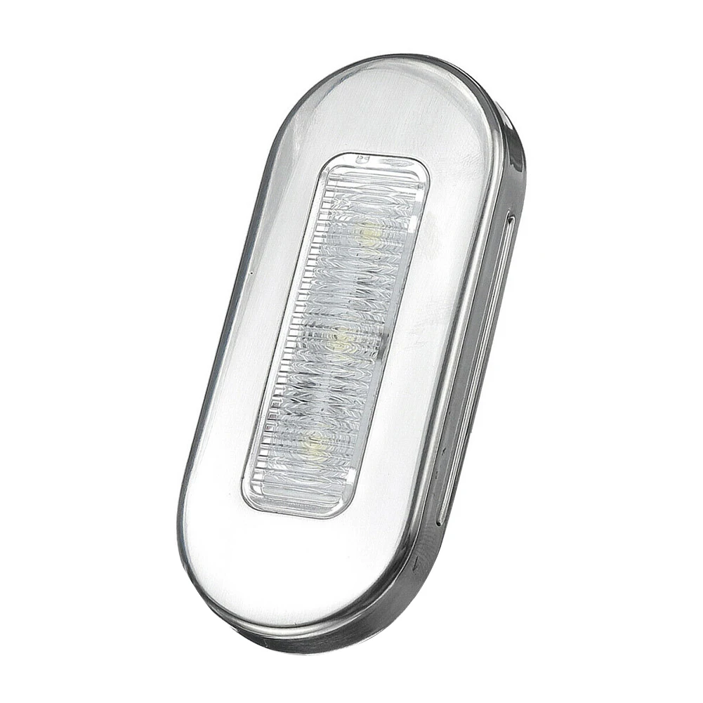 

Clear Lens LED Courtesy Light 12V Ideal for Steps Stairs Toe Kicks Deck Fittings Signs Enhance Safety and Elegance Onboard