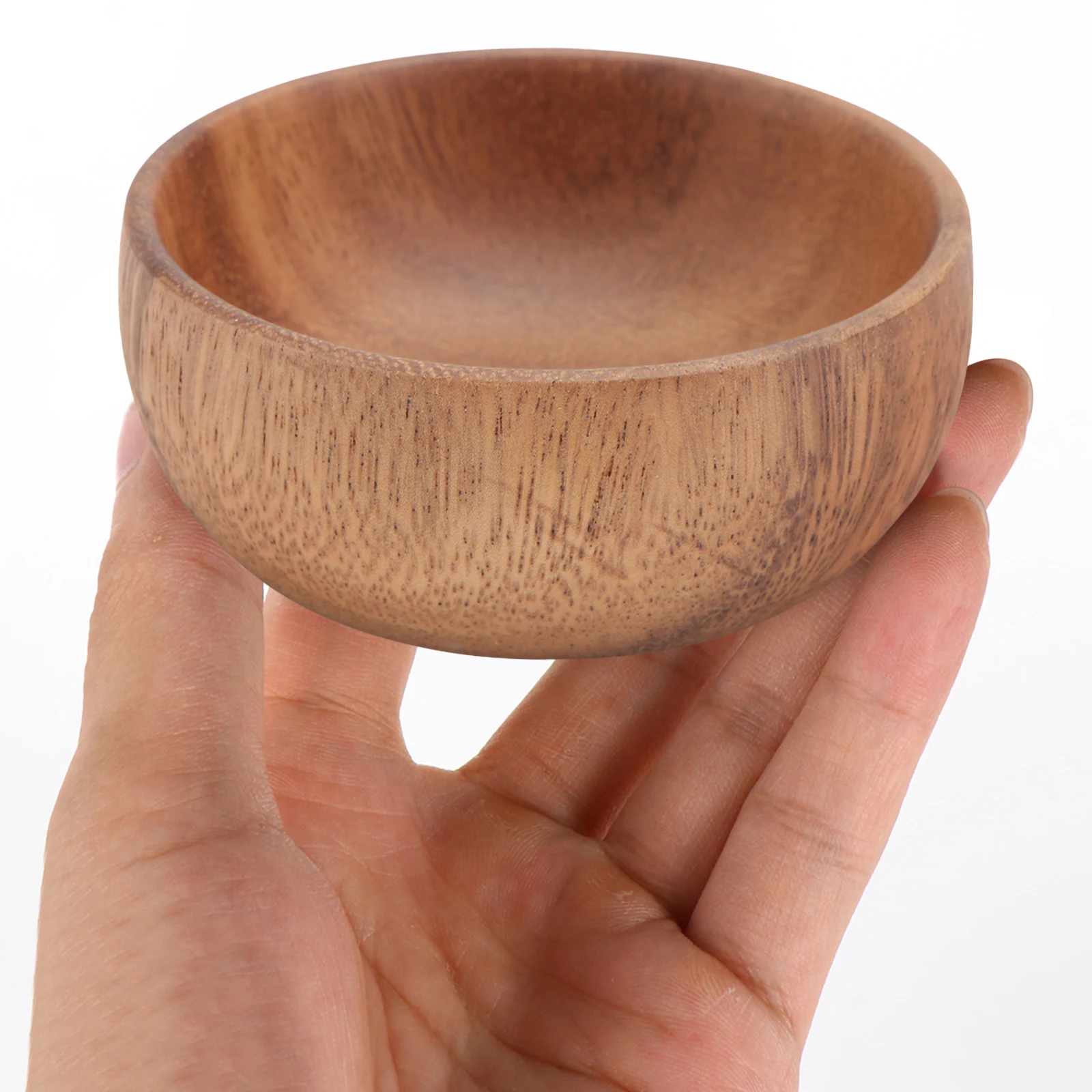 8Pcs Acacia Wood Plate Wooden Bowl Food Tray Kitchen Utensil Home Dishware Service Plates Bowls Platters Snack Holder Dining 2