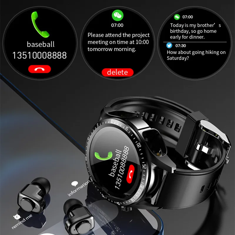 2022 ׷̵  Ʈ ġ , Ʈġ Tws 2 in 1 HIFI ׷   ޺  ȭ ȵ̵ IOS